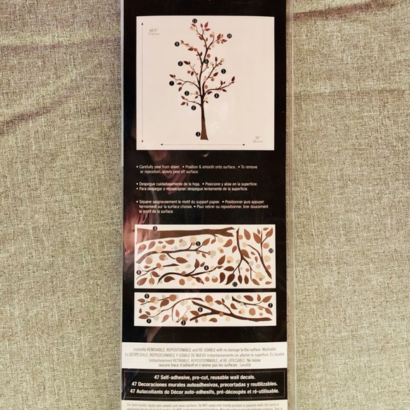 RoomMates Mod Tree Peel and Stick Giant Wall Decal - Picture 4 of 6